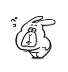 怖顔のうさぎ（個別スタンプ：15）