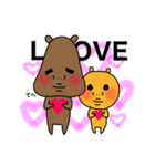 あにもんち ペアver.（個別スタンプ：11）