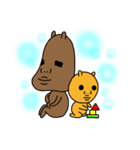 あにもんち ペアver.（個別スタンプ：23）