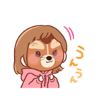 ワンちゃんスタンプ名前ははる（個別スタンプ：14）