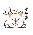 でふぉるめ柴犬スタンプ 赤黒白 vol.4（個別スタンプ：19）