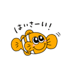 クマノミのポッパー君の日常会話スタンプ（個別スタンプ：1）
