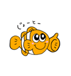 クマノミのポッパー君の日常会話スタンプ（個別スタンプ：4）