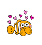クマノミのポッパー君の日常会話スタンプ（個別スタンプ：40）