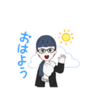 かわいい妹キャラが定着している女子（個別スタンプ：1）