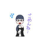 かわいい妹キャラが定着している女子（個別スタンプ：4）