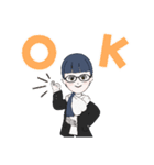 かわいい妹キャラが定着している女子（個別スタンプ：16）