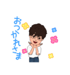 おにいさんのスタンプ LINE avatar（個別スタンプ：4）