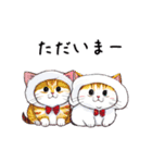 仲良しにゃんこのよく使う言葉（個別スタンプ：25）