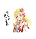 頑張る巫女お姉さんHG8（個別スタンプ：15）