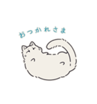 ゆるもちなねこ（個別スタンプ：4）