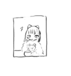 下の歯に（個別スタンプ：4）