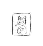 下の歯に（個別スタンプ：12）