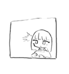 下の歯に（個別スタンプ：13）
