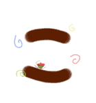 でか文字ひらがな あ〜よver.（個別スタンプ：10）