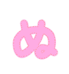 でか文字ひらがな あ〜よver.（個別スタンプ：23）
