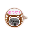 ♡子犬たくさん♡パピーズスタンプ挨拶色々（個別スタンプ：20）