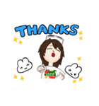 ありがとう.Thank you（個別スタンプ：7）