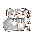 仲良しねこ♡気使いいっぱいスタンプ（個別スタンプ：7）