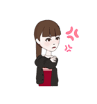 ポニーテールの女の子(LINEアバターver.)（個別スタンプ：26）
