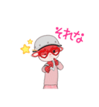 頭の中真っピンク大佐（個別スタンプ：12）
