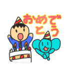 くまくまフレンズ（個別スタンプ：24）