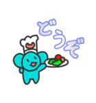 くまくまフレンズ（個別スタンプ：33）