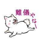 白犬たち（京風ふわふわ）（個別スタンプ：30）