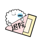 入院中に使える言葉を叫ぶ白血球（個別スタンプ：32）