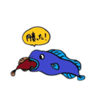 愛妻魚オオカミウオ（個別スタンプ：21）