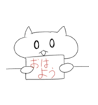 ハム子の看板で語るスタンプ（個別スタンプ：1）