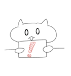 ハム子の看板で語るスタンプ（個別スタンプ：20）