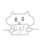ハム子の看板で語るスタンプ（個別スタンプ：22）