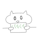 ハム子の看板で語るスタンプ（個別スタンプ：24）