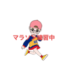 マラソンLINE スタンプ（個別スタンプ：17）