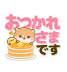 コツメカワウソとぴよこ♡気遣い長文敬語（個別スタンプ：6）