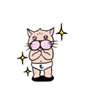 ねこのもんす 感情スタンプ（個別スタンプ：5）