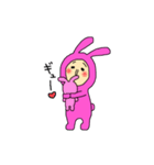うさぎさんだよ〜♪（個別スタンプ：15）