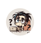 デスクワーク（個別スタンプ：2）