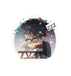 デスクワーク（個別スタンプ：3）