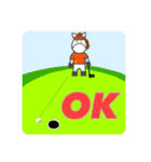 Odecomalu《ゴルフ編》（個別スタンプ：23）