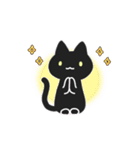 かまってほしい黒ねこちゃん（個別スタンプ：10）