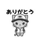 野球ねこ（応援用）（個別スタンプ：38）