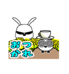モノクロ♡アニモンズ 2 春だ〜【修正版】（個別スタンプ：5）