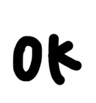 ずーみーちゃん黒文字敬語（個別スタンプ：7）