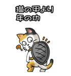 猫ことわざ その3（個別スタンプ：16）