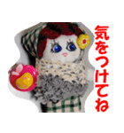 dokukinokoの人形スタンプ（個別スタンプ：15）
