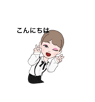 もう1人のトコちゃん（個別スタンプ：3）