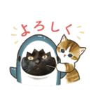 うちの黒猫の福ちゃん“モフサンド”（個別スタンプ：2）