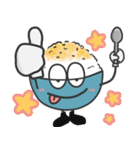 おかわり！ごはんくん 敬語・丁寧語 ver.（個別スタンプ：33）